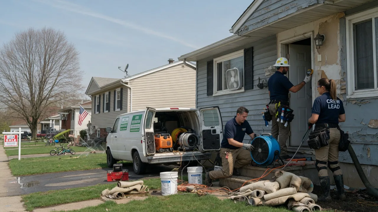 Flood Cleanup in Custer City, PA near me