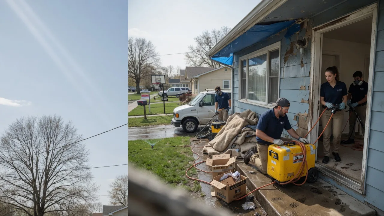 Basement Flood Cleanup in Custer City, PA near me